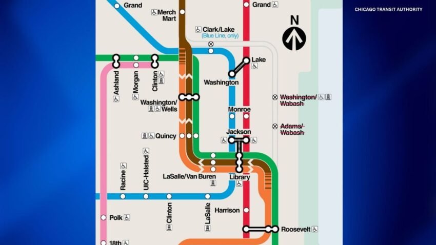 Chicago CTA closures