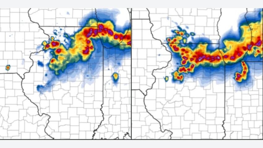 Chicago severe weather tomorrow
