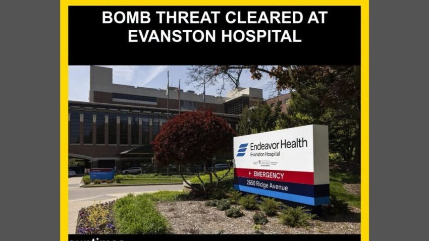Evanston hospital suspicious package