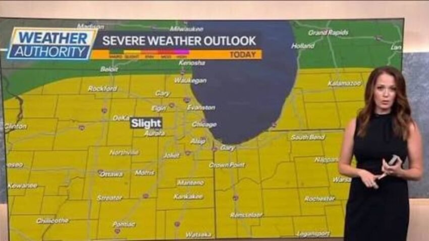 The forecast calls for storms to arrive in waves, beginning around midday and continuing into the evening and overnight hours.
