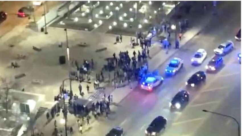 The incident happened around 12:46 a.m., forcing Illinois State Police to close the roadway for nearly five hours.